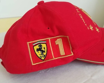 Ferrari Hat Cap Vintage - Etsy
