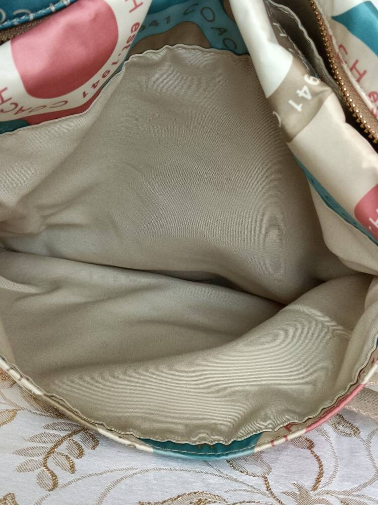 COACH Vintage Shoulder Strap in Fabric and Leather Etsy