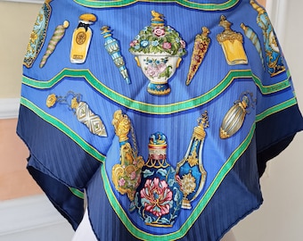 New Hermes Silk Scarf 90 La Ligne Coup De Fouet by Pierre Marie