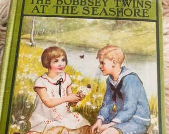 Vintage Bobbsey Twins Seashore 1907 USA