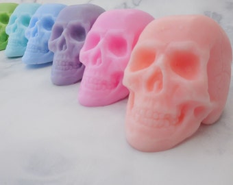 Halloween Skull Soap: Shea Butter Soap, Decorative Soap for Halloween Home Decor, Unique Gift for Halloween Weddings