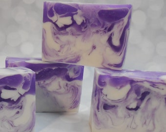 Lavender Chamomile Soap - Lavender Soap - Relaxing Chamomile Soap - Purple Spa Soap - Mothers Day - Bridal Shower - Handmade Birthday Gift