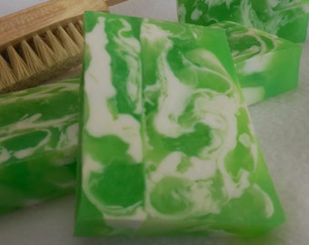 Coconut Lime Verbena Soap - Coconut Soap - Lime Soap - Coconut Lime - Citrus Soap - Olive Oil - Aloe Vera - Unisex - Mothers Day Gift