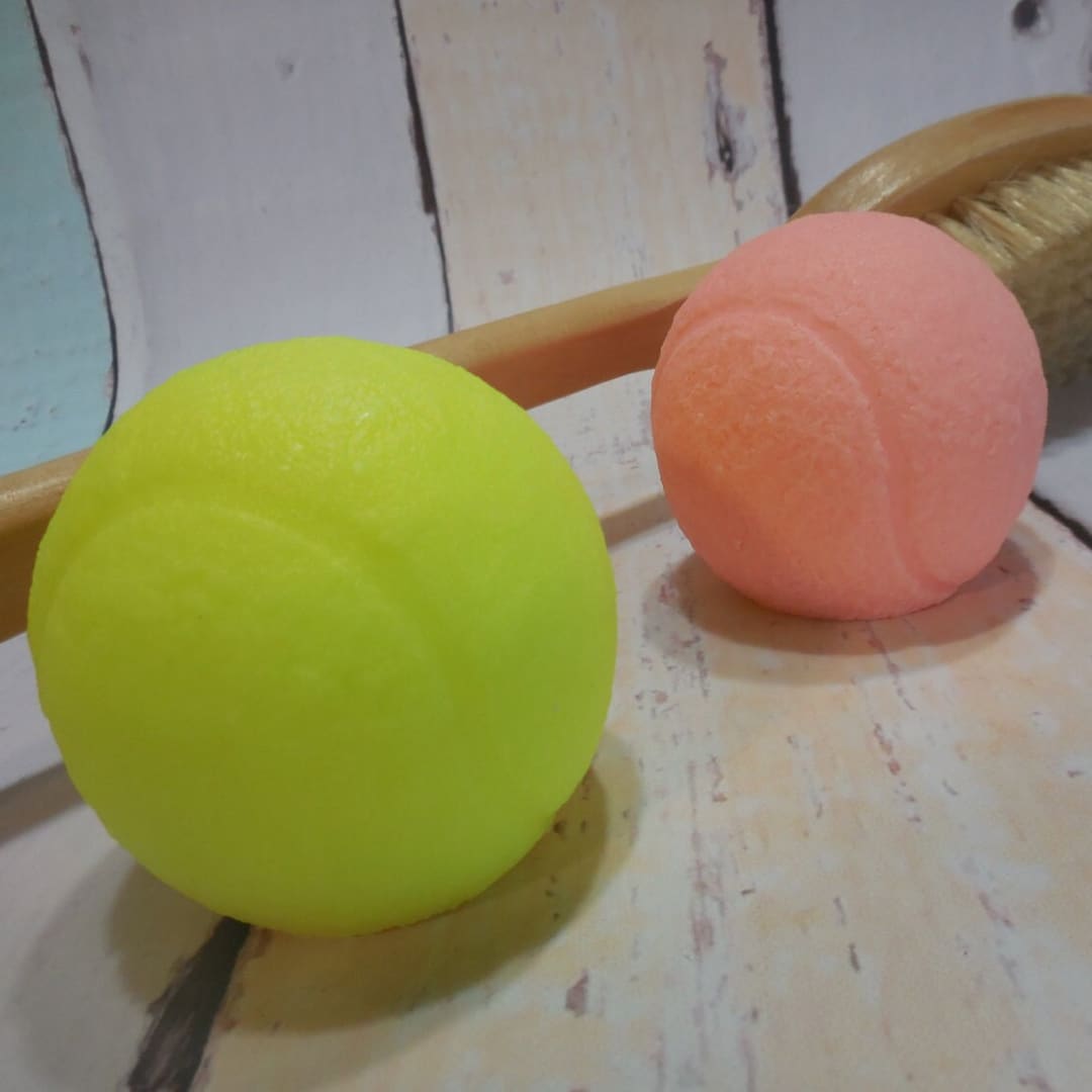 Handmade Shea Butter Tennis Ball Soap: Sports Gift - Etsy