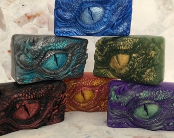 Dragon Eye Soap - Dragon Soap - Dragon Party Favor - Man Stocking Stuffer - Dragon Gift For Him