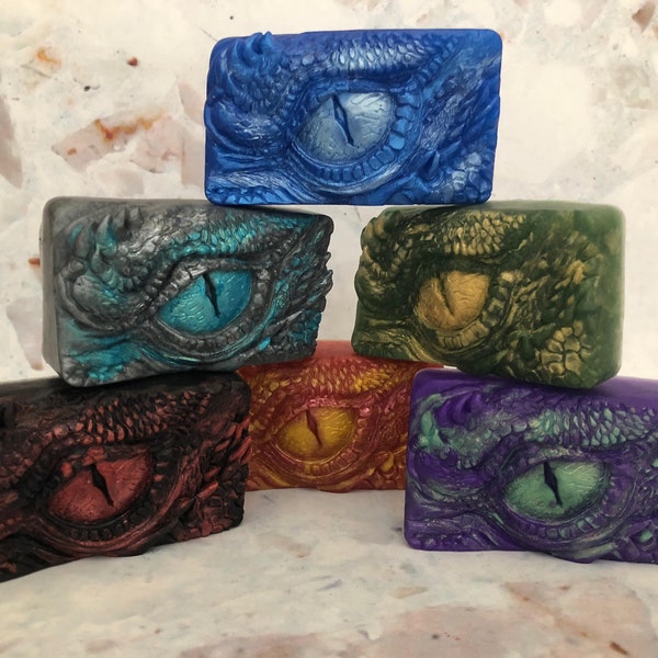 Dragon Eye Soap, Custom Colors, Medieval Decor