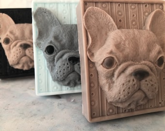French Bulldog, Soap, Novelty Soap, Unique Gift For Mom