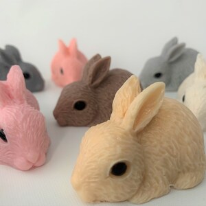 Decorative Bunny Rabbit Shaped Soaps, Handcrafted Shea Butter Soap ...