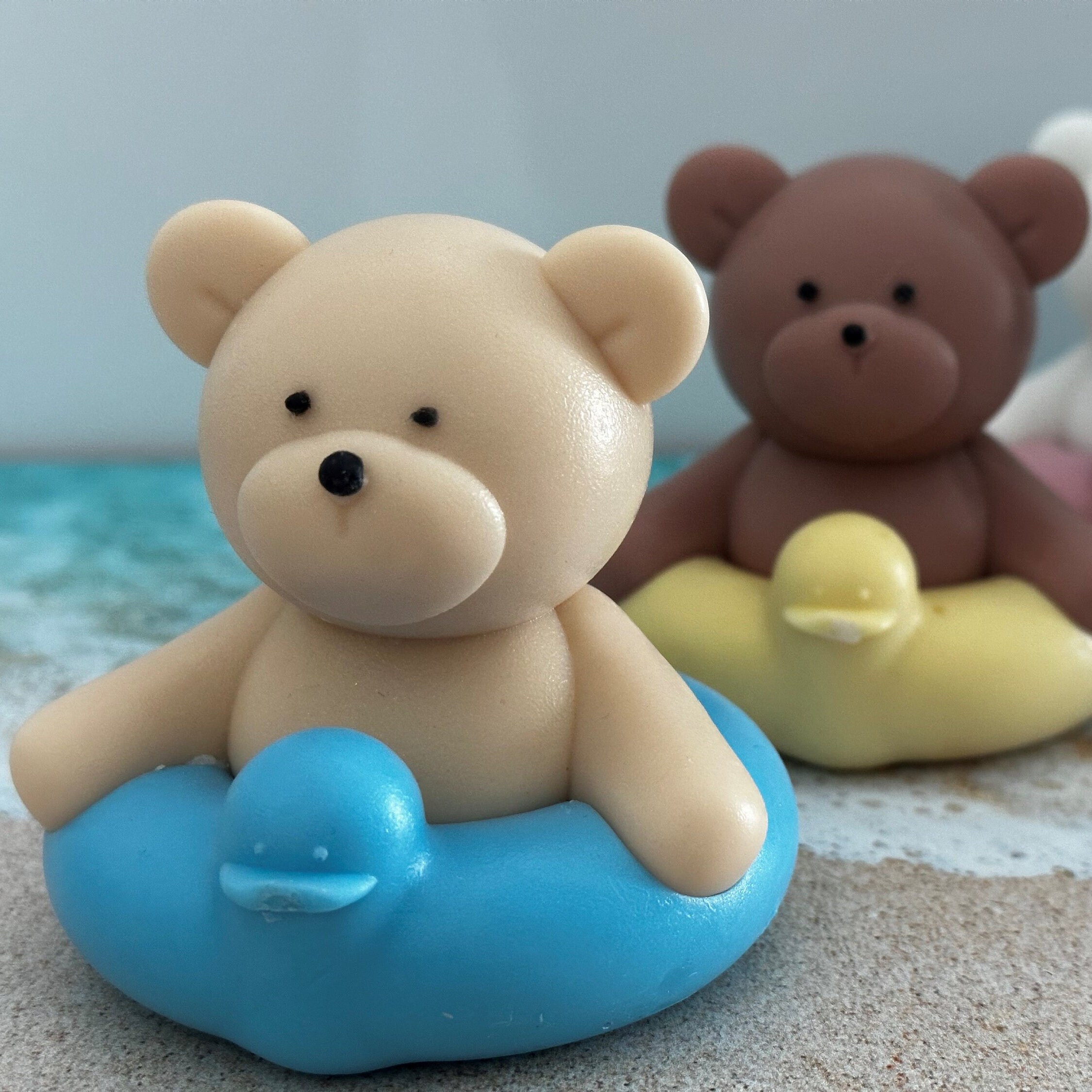 Swimming Bear Candle
