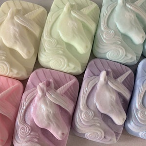 Unicorn Gift Glycerin Soap, Pegasus Birthday Gift For Girls