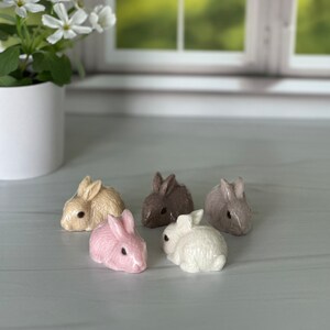 Decorative Bunny Rabbit Shaped Soaps, Handcrafted Shea Butter Soap ...