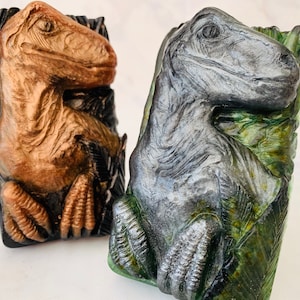 Vivid Dinosaur Soap for Children - Unique Bath Decor and T-Rex Birthday Party Present