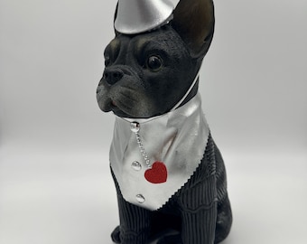 S- XS - XXS Size Wizard of Oz Halloween Costume Small Pet Costume , Tin Man Pet Costume , Dog Costume , Cat Costume , Funnel Hat - Bandana