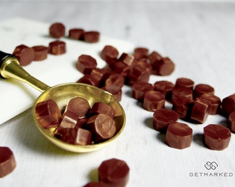 Rose Bronze Sealing Wax Beads