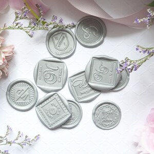 Customized Wax Seal Stamp with Size/Shape Options WS0384 image 7