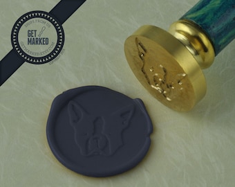 French Bulldog - Wax Seal Stamp by Get Marked - Dog Collection (WS0216)