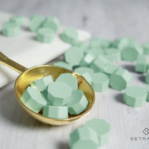 Mint Chip Sealing Wax Beads image 1