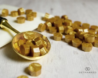Oscar Gold Sealing Wax Beads