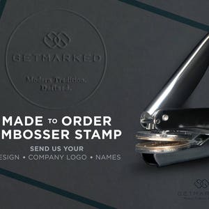 Customized Embosser Stamp ES0008 image 1