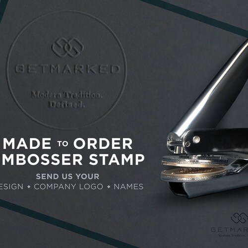 Customized Embosser Stamp ES0008 Etsy