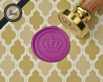 Crown - Wax Seal Stamp by Get Marked (WS0347)