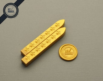 2 Pieces MIDAS GOLD Wax Stick for Sealing Wax Stamping (ZD0040)