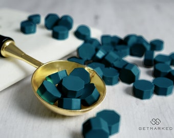 Turquoise Sealing Wax Beads