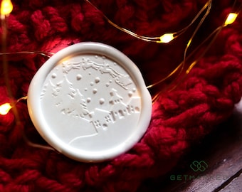 Christmas Village - Premium Christmas Collection Wax Seal Stamp by Get Marked (WS0469)