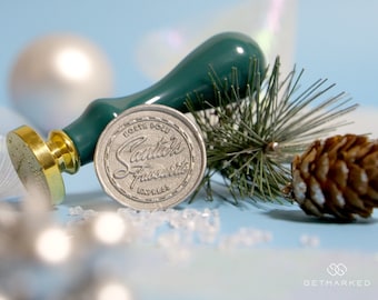 Santa's Favourite - Christmas Collection Wax Seal Stamp by Get Marked
