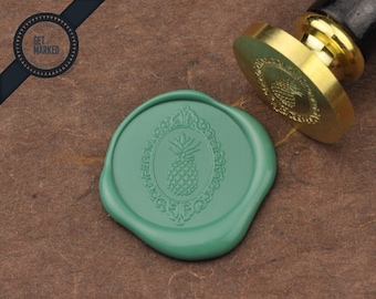 Pineapple 4 - Wax Seal Stamp by Get Marked (WS0274)