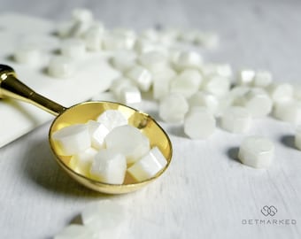 Pearl White Sealing Wax Beads