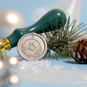 Peace Dove - Christmas Collection Wax Seal Stamp by Get Marked