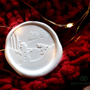 Holidays Fun - Premium Christmas Collection Wax Seal Stamp by Get Marked (WS0470)