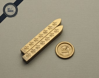 2 Pieces RAW GOLD Wax Stick for Sealing Wax Stamping (ZD0038)