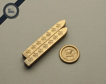 2 Pieces RAW GOLD Wax Stick for Sealing Wax Stamping (ZD0038)