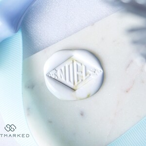 Noel Diamond - Christmas Collection Wax Seal Stamp by Get Marked (WS0446)