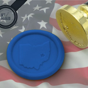 Ohio State - Wax Seal Stamp by Get Marked (WS0026)