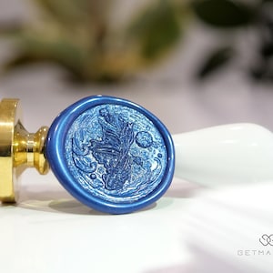 Betta - Premium Wax Seal Stamp by Get Marked (WS0484)