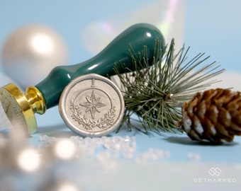 Shining Star - Christmas Collection Wax Seal Stamp by Get Marked