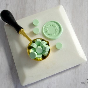 Mint Chip Sealing Wax Beads image 2