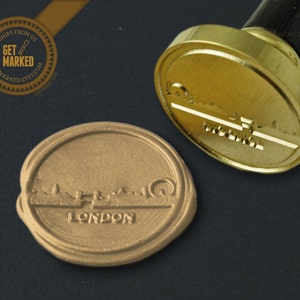 London Skyline - Wax Seal Stempel von Get Marked (WS0059)