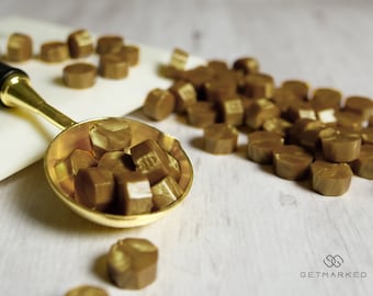 Royal Gold Sealing Wax Beads