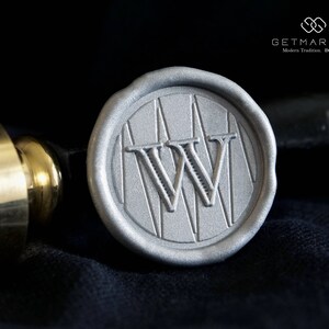 Geo - Premium Multi-Layer Wax Seal Stamp Template by Get Marked (PS0004)