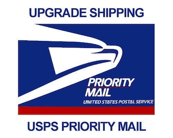 USPS Priority Shipping, Shipping Upgrade, Last Minute Gift