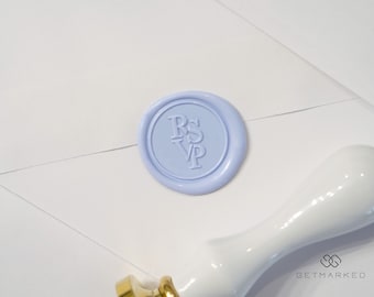 Overlapping RSVP - Wax Seal Stamp by Get Marked (WS0482)