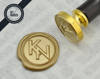 San Serif 3 - Customized Wax Seal Stamp Template by Get Marked (WS0236)