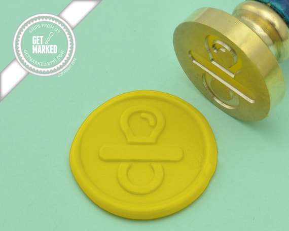 Baby Collection WS0206 It/'s a Boy Wax Seal Stamp by Get Marked