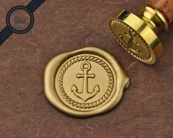 Anchor - Wax Seal Stamp by Get Marked (WS0275)