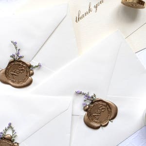 Customized Wax Seal Stamp with Size/Shape Options WS0384 image 8