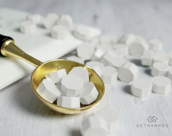 Alpine White Sealing Wax Beads